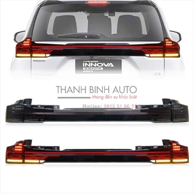 Các mẫu đèn hậu độ cho xe Toyota Innova Cross, hàng oder