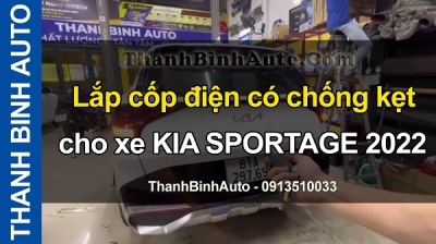 Video Lắp cốp điện có chống kẹt cho xe KIA SPORTAGE 2022
