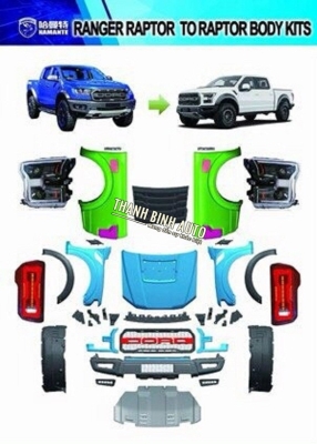 Body kit RANGER RAPTOR lên F150