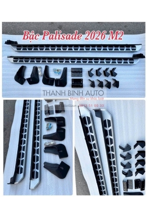 Bậc lên xuống, bệ bước cho xe Hyundai Palisade 2026