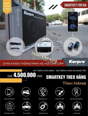 Chìa khóa thông minh KARPRO cho xe KIA