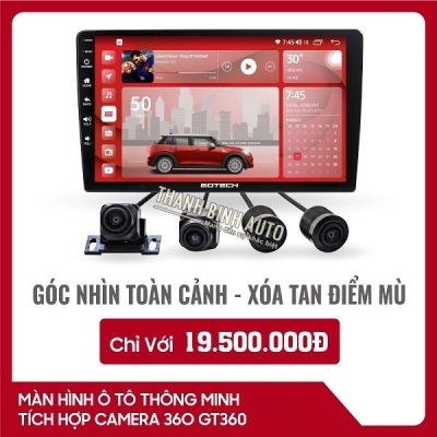 MÀN HÌNH Ô TÔ THÔNG MINH GOTECH GT360 