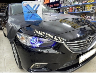 Tăng ánh sáng đèn pha với cặp V20 New 2023 cho xe MAZDA 6 2015