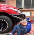Cản trước độ MITSUBISHI TRITON