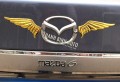 Đôi cánh thiên thần dán logo sau xe