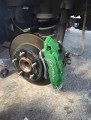 Ốp má phanh Brembo màu xanh