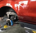 Ốp má phanh Brembo màu xanh
