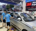Tem thể thao cho xe KIA MORNING 2012