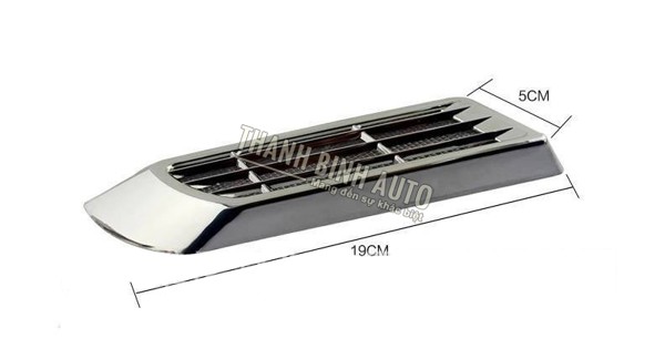 Ốp mang cá xe hơi năng lượng mặt trời